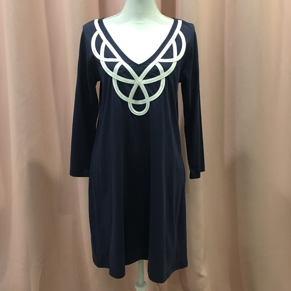 Lilly Pulitzer Dresses & Skirts - Lilly Pulitzer Swing Dress in Navy